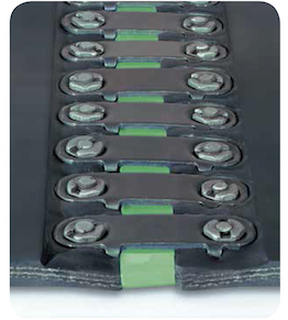 FLEXCO® Bolt Solid Plate Fasteners สกรูต่อสายพานลำเลียง ประกับต่อสายพานลำเลียง